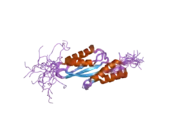 2dax: Solution structure of the RWD domain of human protein C21orf6