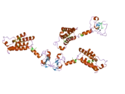 2f6j: Crystal structure of PHD finger-linker-bromodomain fragment of human BPTF in the H3(1-15)K4me3 bound state