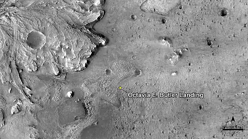 Octavia E. Butler Landing In Jezero Crater(5 March 2021)