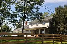 Privately-owned colonial along Woodens Lane