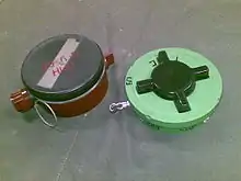 Blast mines - Russian PMN1 and PMN2