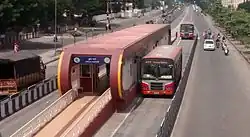 Rainbow BRTS Stop - Phule Nagar