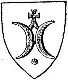 From the seal of Dobieslaw de Koszyce as of Nikolaus de Sciborzyce from 1232