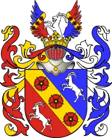 Episcopal coat of arms ofKrzysztof Antoni Szembek,