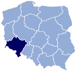 Location of Popków