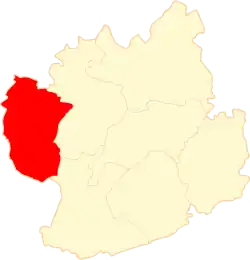 Location of Gmina Perzów