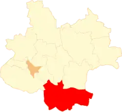 Location of Gmina Dąbie