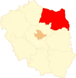 Location of Gmina Brudzew