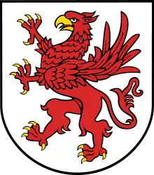 The coat of arms of the West Pomeranian Voivodeship