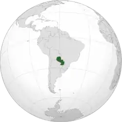 Location on the world map