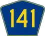 Highway 141 marker