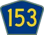 Highway 153 marker