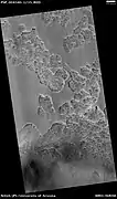 Scalloped topography, as seen by HiRISE