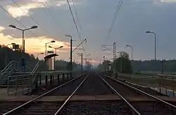 Padula railway station in Koidu village.