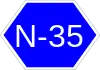 National Highway 35 shield}}