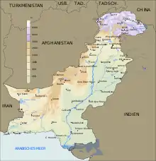 Image 14Pakistan map of climate classification zones (from Geography of Pakistan)