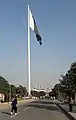 122m high Pakistani flag on Wagah Border