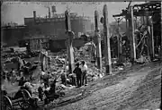 Demolition of the ballpark on November 14, 1911