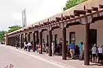 Palace of the Governors in Santa Fe, New Mexico