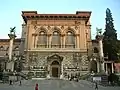 Main entrance of the Palais de Rumine, on the Place de la Riponne