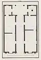 Floor plan of the palace (drawing by Ottavio Bertotti Scamozzi, 1776)