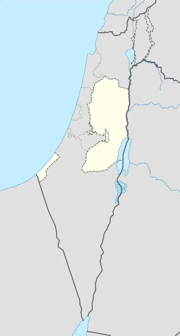 Tell is located in State of Palestine