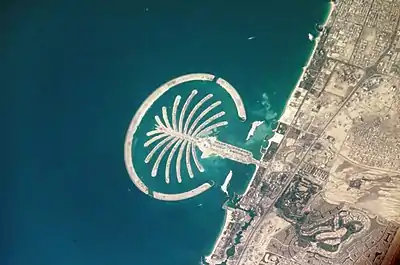 Palm Jumeirah in Dubai