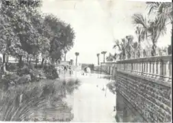 Palma Ceia springs flowing to bay 1906