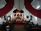 Panajachel church (interior view)