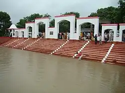 Panchal Ghat on the bank of river Ganges