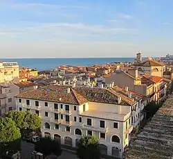 Skyline from castle tower