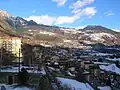 Winter panorama of Châtillon.