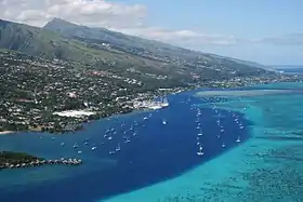 Punaauia, in the southern suburbs of Papeʻete