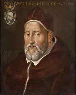 Image 49Pope Clement VIII: The Pope who popularised coffee in Europe among Christians (from History of coffee)