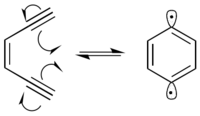 generation of p-benzyne from an enediyne