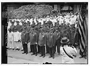 "White Wings" sanitation workers, 1914