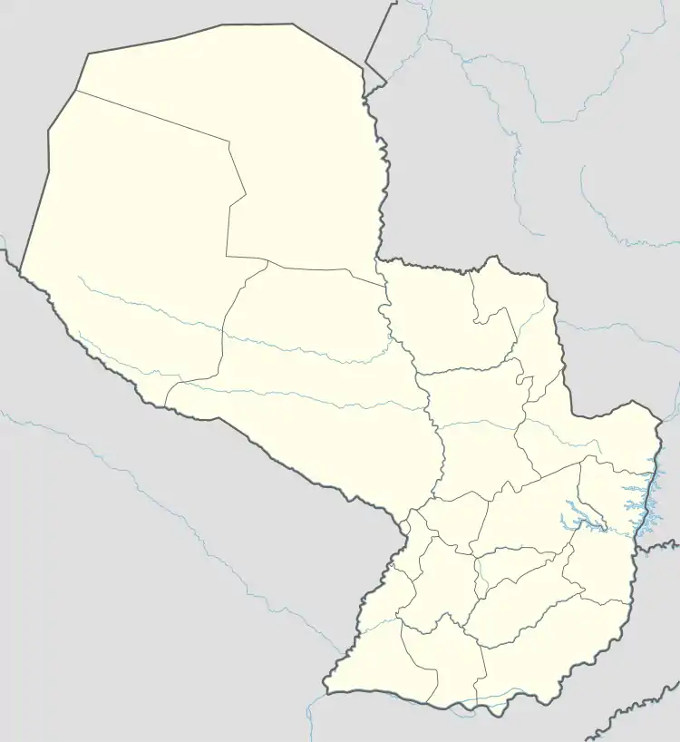 Nueva Alborada is located in Paraguay