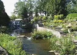 Parc des Moulinsand the Berger River