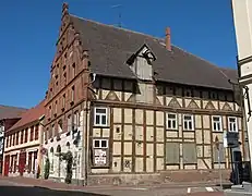 Timber-framed house