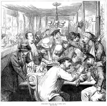 Image 10"Discussing the War in a Paris Café", The Illustrated London News, 17 September 1870 (from Coffeehouse)