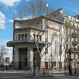 Egyptian inspiration/mix of Egyptian Revival and Art Deco - Le Louxor Cinema, Paris, by Henri Zipcy, 1919-1921