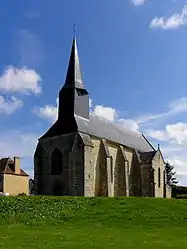 The church of Saint-Martin, in Parnac