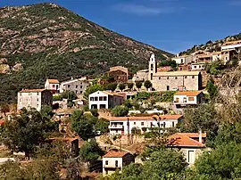 A general view of the village of Partinello