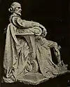 Partridge's plaster model of Shakespeare at the 1893 World's Columbian Exposition