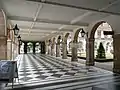 Interior passageway inside Guy's Hospital