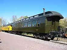 Great Northern 3621, a passenger car built by Barney and Smith Car Company