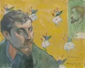 Self-portrait of Paul Gauguin (1888)