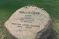 Senator Paul Wellstone's grave marker