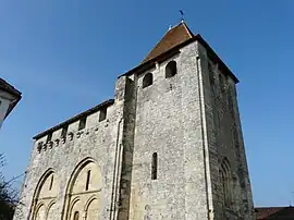 The church in Paussac