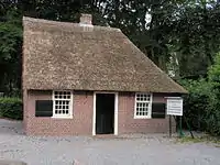 Birthplace in Tilburg (reconstruction)